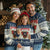 Xmas Krampus Ugly Christmas Sweater Season Greeting Coquette Bow Krampus - Wonder Print Shop