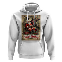 Christmas Krampus Hoodie Season Greeting Vintage Tarot Card