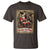Christmas Krampus T Shirt Season Greeting Vintage Tarot Card - Wonder Print Shop