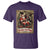Christmas Krampus T Shirt Season Greeting Vintage Tarot Card - Wonder Print Shop