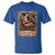 Christmas Krampus T Shirt Season Greeting Vintage Tarot Card - Wonder Print Shop