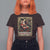 Christmas Krampus T Shirt For Women Season Greeting Vintage Tarot Card - Wonder Print Shop