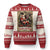 Xmas Krampus Ugly Christmas Sweater Season Greeting Vintage Tarot Card - Wonder Print Shop