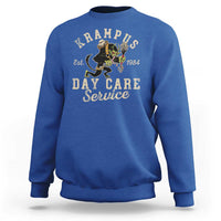 Christmas Krampus Day Care Service Sweatshirt - Wonder Print Shop