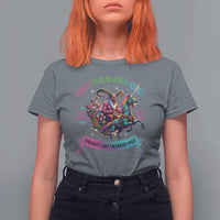 Funny Krampus Sleigh Rides T Shirt For Women Naughty List Members Only Since 1722 - Wonder Print Shop