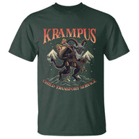 Krampus T Shirt Child Transport Service Spooky Christmas - Wonder Print Shop