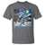 Krampus Is Coming T Shirt Spooky Christmas Starry Night - Wonder Print Shop