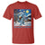 Krampus Is Coming T Shirt Spooky Christmas Starry Night - Wonder Print Shop