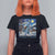 Krampus Is Coming T Shirt For Women Spooky Christmas Starry Night - Wonder Print Shop
