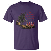 Christmas Krampus T Shirt He Knows If You've Been Naughty - Wonder Print Shop