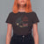 Christmas Krampus T Shirt For Women He Knows If You've Been Naughty - Wonder Print Shop