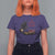Christmas Krampus T Shirt For Women He Knows If You've Been Naughty - Wonder Print Shop