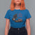 Christmas Krampus T Shirt For Women He Knows If You've Been Naughty - Wonder Print Shop