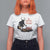 Christmas Krampus T Shirt For Women He Knows If You've Been Naughty - Wonder Print Shop
