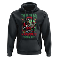 Christmas Krampus Hoodie This Year I Hope Krampus Takes Me
