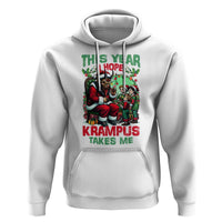 Christmas Krampus Hoodie This Year I Hope Krampus Takes Me