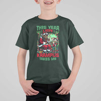 Christmas Krampus T Shirt For Kid This Year I Hope Krampus Takes Me - Wonder Print Shop