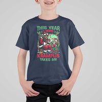 Christmas Krampus T Shirt For Kid This Year I Hope Krampus Takes Me - Wonder Print Shop