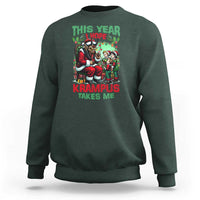 Christmas Krampus Sweatshirt This Year I Hope Krampus Takes Me - Wonder Print Shop