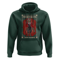 Funny Christmas Hoodie Forget Santa I Want Krampus