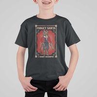 Funny Christmas T Shirt For Kid Forget Santa I Want Krampus - Wonder Print Shop