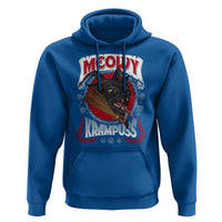 Christmas Krampus Cat Hoodie Meowy Krampuss Black Cat