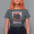 Christmas Krampus Cat T Shirt For Women Meowy Krampuss Black Cat - Wonder Print Shop