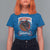 Christmas Krampus Cat T Shirt For Women Meowy Krampuss Black Cat - Wonder Print Shop