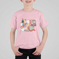 In My Christmas Era Retro Groovy T Shirt For Kid - Wonder Print Shop
