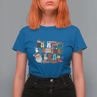In My Christmas Era Retro Groovy T Shirt For Women - Wonder Print Shop