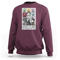 Funny Santa Claus The Christmas Eras Tours Sweatshirt - Wonder Print Shop