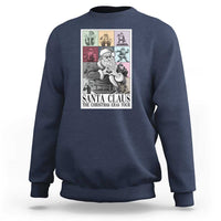 Funny Santa Claus The Christmas Eras Tours Sweatshirt - Wonder Print Shop