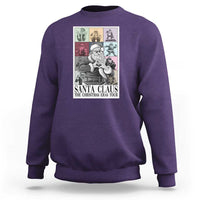 Funny Santa Claus The Christmas Eras Tours Sweatshirt - Wonder Print Shop