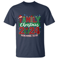 Family Christmas 2024 T Shirt Making Memories Together - Wonder Print Shop