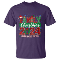 Family Christmas 2024 T Shirt Making Memories Together - Wonder Print Shop