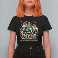 Family Christmas 2024 Making Memories Together T Shirt For Women - Wonder Print Shop