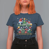 Family Christmas 2024 Making Memories Together T Shirt For Women - Wonder Print Shop