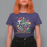 Family Christmas 2024 Making Memories Together T Shirt For Women - Wonder Print Shop