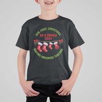 First Christmas As A family T Shirt For Kid Making Memories Together Xmas 2024 - Wonder Print Shop