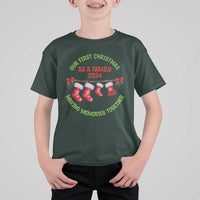 First Christmas As A family T Shirt For Kid Making Memories Together Xmas 2024 - Wonder Print Shop