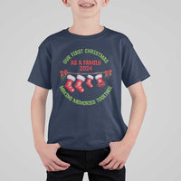 First Christmas As A family T Shirt For Kid Making Memories Together Xmas 2024 - Wonder Print Shop