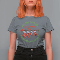 First Christmas As A family T Shirt For Women Making Memories Together Xmas 2024 - Wonder Print Shop