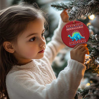 Hanukkah Dinosaur Christmas Ornament Menorasaurus Menorah Dino - Wonder Print Shop