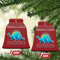 Hanukkah Dinosaur Christmas Ornament Menorasaurus Menorah Dino - Wonder Print Shop
