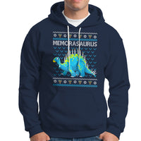 Menorasaurus Menorah Dino Hanukkah Dinosaur Hoodie - Wonder Print Shop