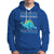 Menorasaurus Menorah Dino Hanukkah Dinosaur Hoodie - Wonder Print Shop