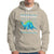 Menorasaurus Menorah Dino Hanukkah Dinosaur Hoodie - Wonder Print Shop