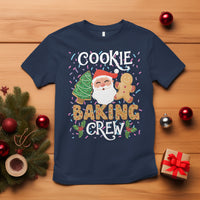Christmas T Shirt Cookie Baking Crew Santa Xmas Tree Gingerbread - Wonder Print Shop