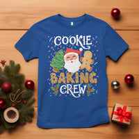 Christmas T Shirt Cookie Baking Crew Santa Xmas Tree Gingerbread - Wonder Print Shop
