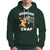 Christmas Sport Hoodie Volleyball Player Gingerbread Man Blocker Oh Snap - Wonder Print Shop